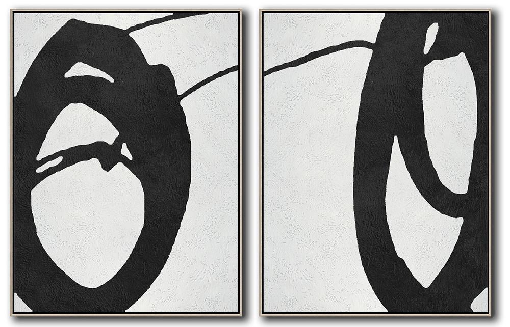 Set of 2 Minimal Art #S49